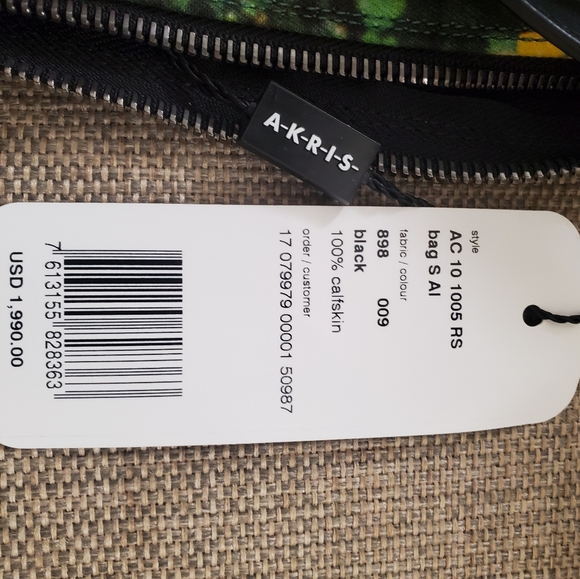 Akris Buttercup Print Tote w/ Leather Handles - Picture 9 of 11